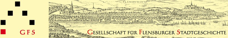 GfS-Logo und historische Stadtansicht